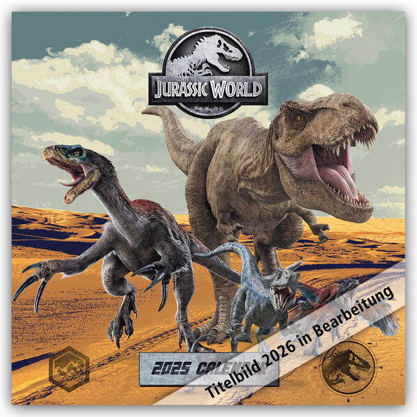 Produktbild: Jurassic World - Offizieller Kalender 2026