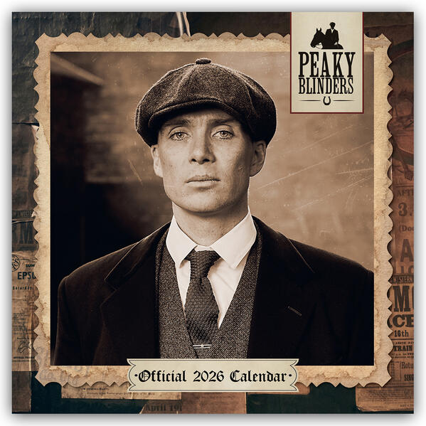 Produktbild: Peaky Blinders 2026 - Wandkalender | Danilo Promotion Ltd