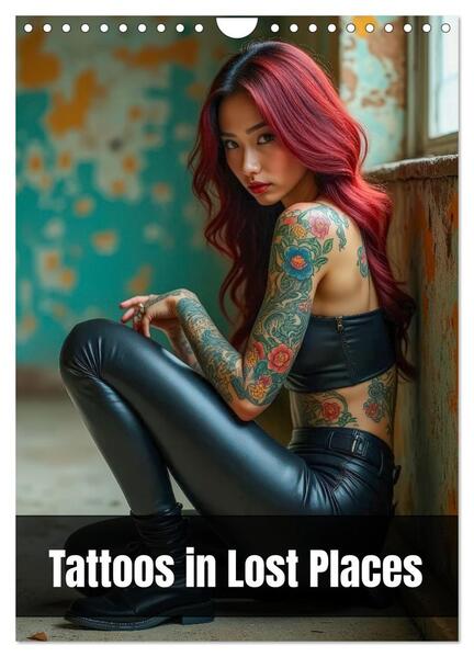 Produktbild: Tattoos in Lost Places (Wandkalender 2026 DIN A4 hoch), CALVENDO Monatskalender | Ally Bee, Calvendo