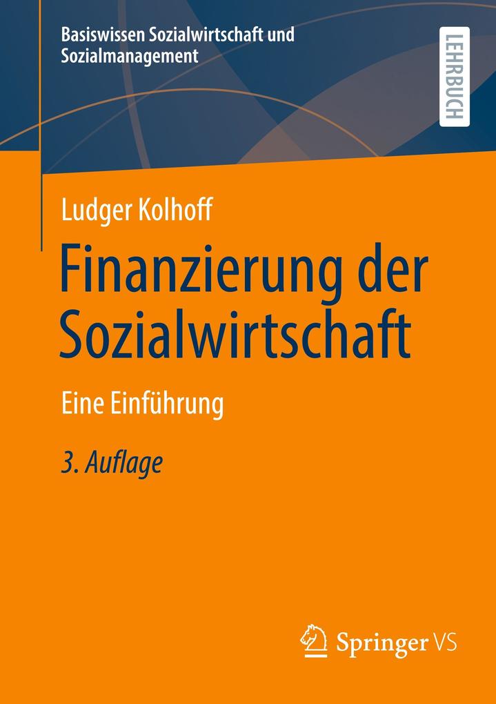 Produktbild: Finanzierung der Sozialwirtschaft | Ludger Kolhoff