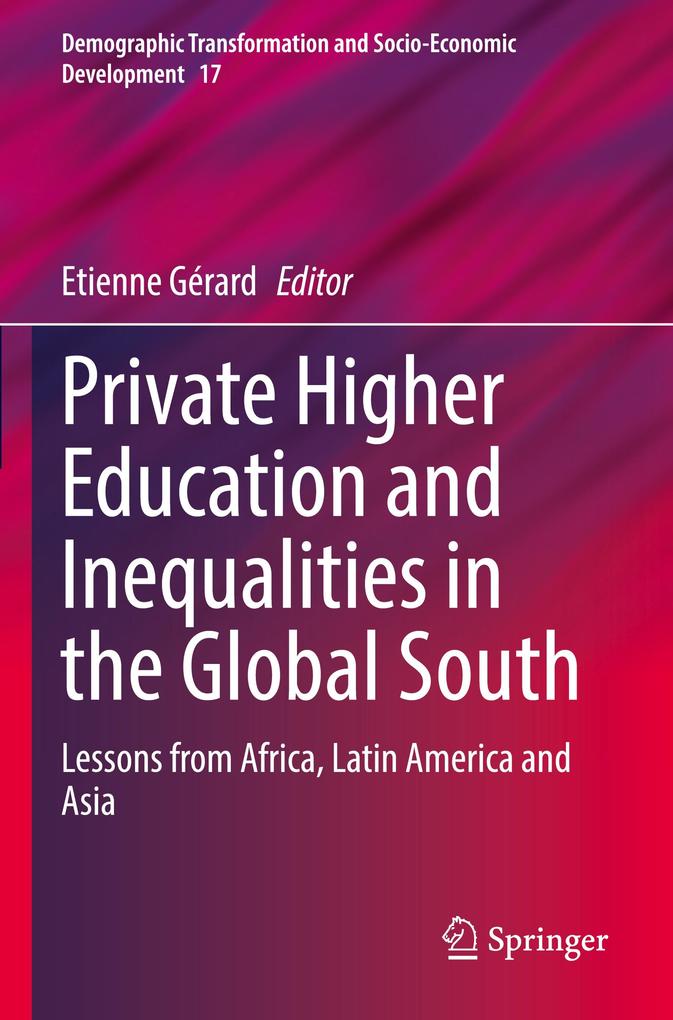 Produktbild: Private Higher Education and Inequalities in the Global South