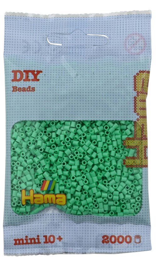 Produktbild: Hama - Mini-Perlen, 2000 Stück hellgrün