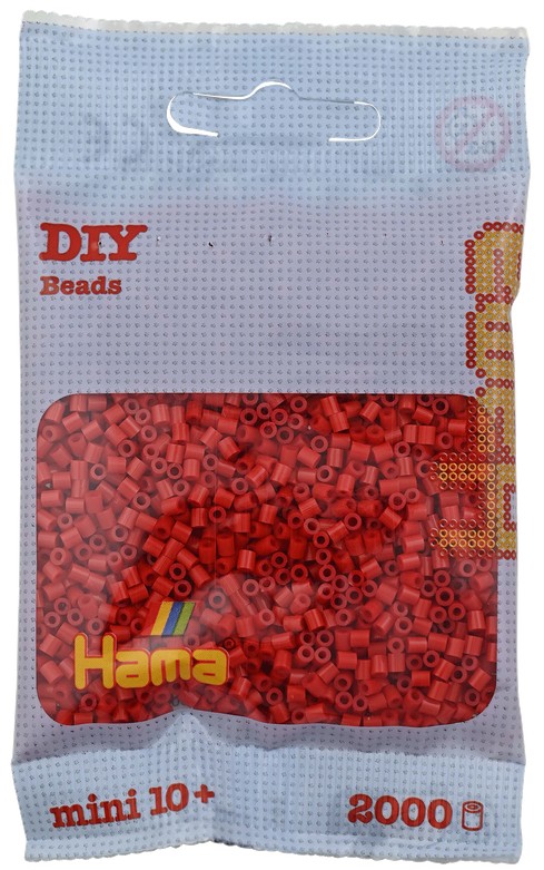 Produktbild: Hama - Mini-Perlen, 2000 Stück rot