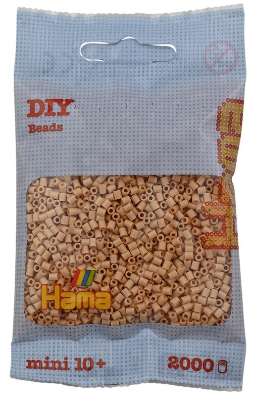Produktbild: Hama - Mini-Perlen, 2000 Stück beige