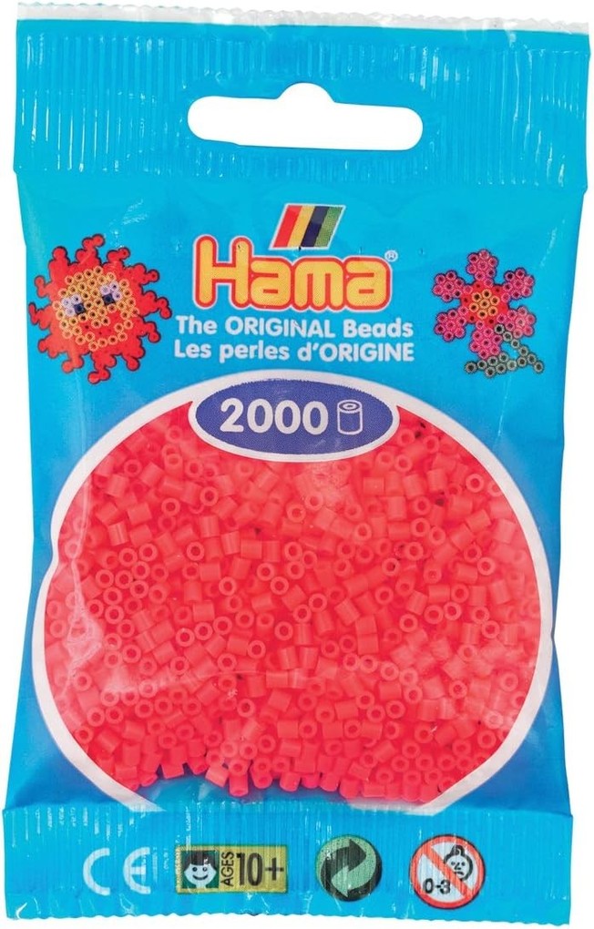 Produktbild: Hama - Mini-Perlen, 2000 Stück cherry