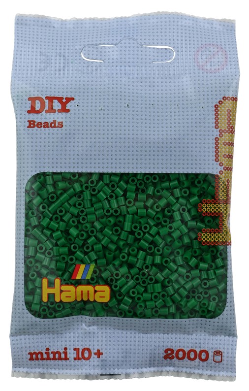 Produktbild: Hama - Mini-Perlen, 2000 Stück grün