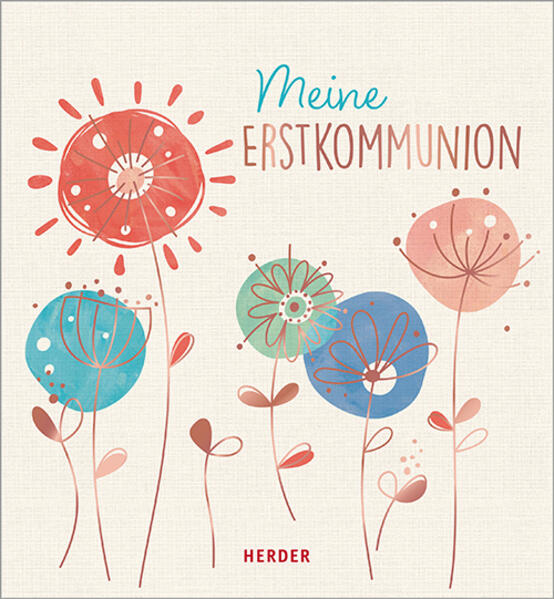 Produktbild: Meine Erstkommunion Erinnerungsalbum Floral