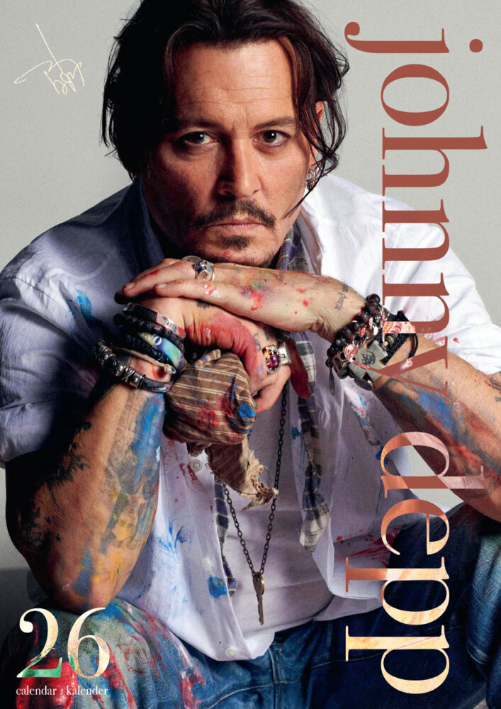 Produktbild: Johnny Depp 2026 Offizieller Kalender | Johnny Depp