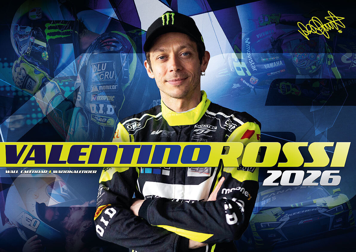Produktbild: Valentino Rossi Kalender 2026