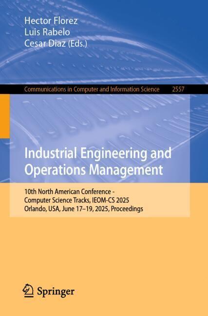 Produktbild: Industrial Engineering and Operations Management