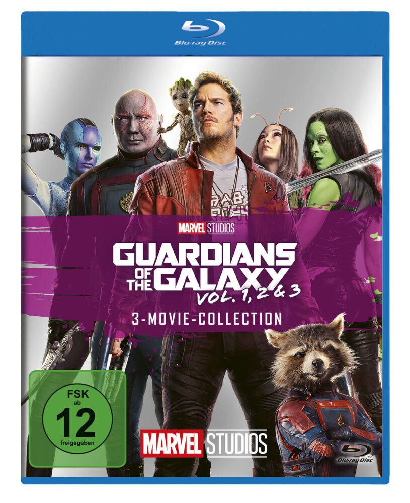 Produktbild: Guardians of the Galaxy 3-Movie-Collection | James Gunn, Nicole Perlman / James Gunn, Stan Lee, Jack Kirby, Gene Colan