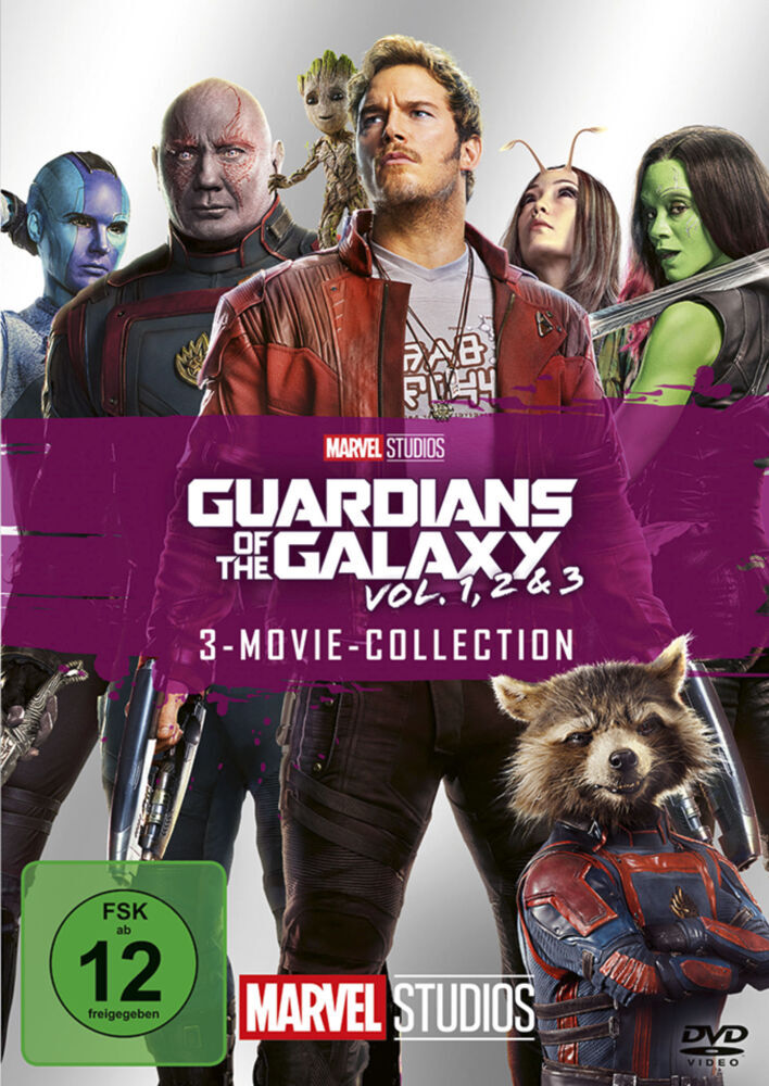 Produktbild: Guardians of the Galaxy 3-Movie-Collection | James Gunn, Nicole Perlman / James Gunn, Stan Lee, Jack Kirby, Gene Colan
