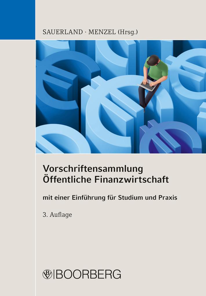 Produktbild: Vorschriftensammlung Öffentliche Finanzwirtschaft | Thomas Sauerland, Kai Menzel