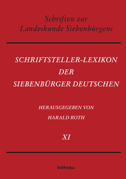Produktbild: Schriftsteller-Lexikon der Siebenbürger Deutschen