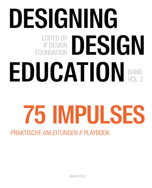 Produktbild: Designing Design Education Vol. 2 | René Spitz