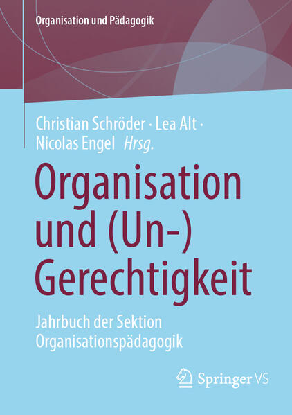 Produktbild: Organisation und (Un-)Gerechtigkeit