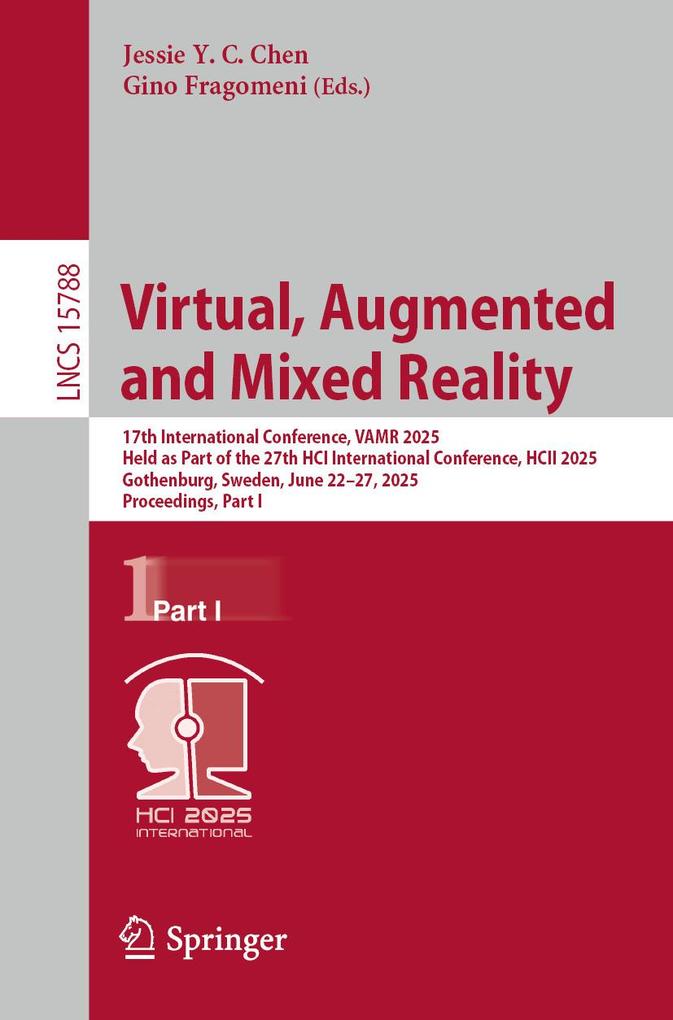Produktbild: Virtual, Augmented and Mixed Reality