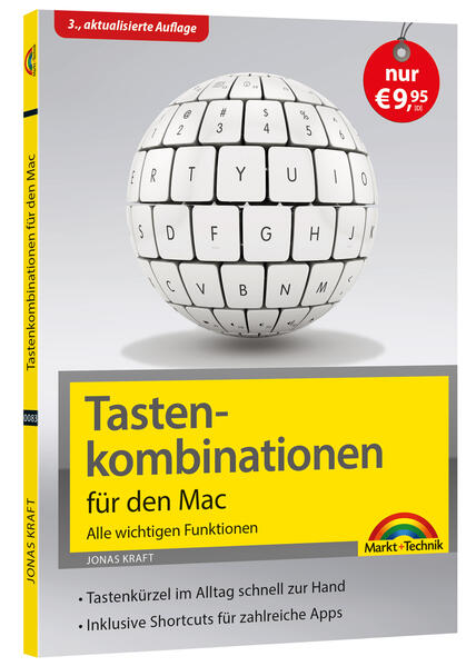 Produktbild: Tastenkombinationen für den Mac | Jonas Kraft