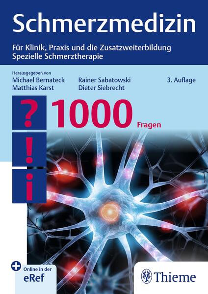 Produktbild: Schmerzmedizin - 1000 Fragen