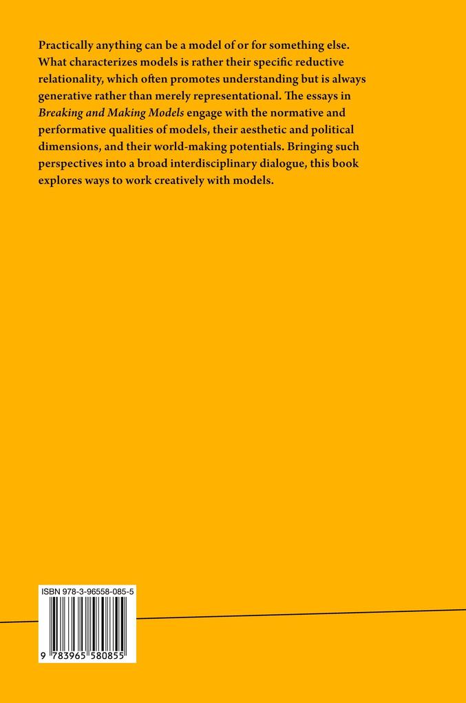 Weitere Ansicht: Breaking and Making Models