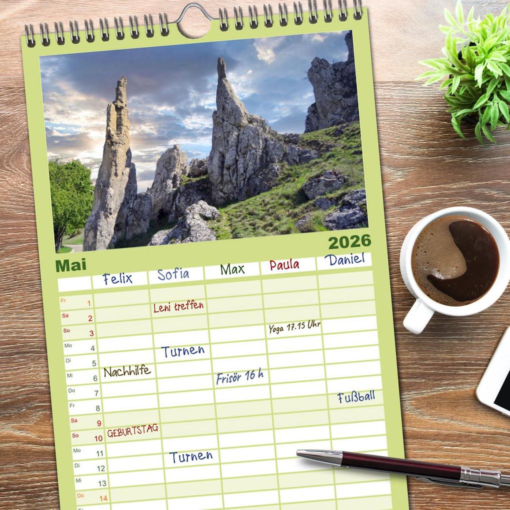 Weitere Ansicht: Familienplaner 2026 - Rund um Göppingen mit 5 Spalten (Wandkalender, 21 x 45 cm) CALVENDO | Klaus-Peter Huschka, Calvendo