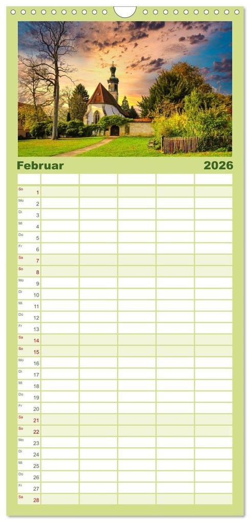 Weitere Ansicht: Familienplaner 2026 - Rund um Göppingen mit 5 Spalten (Wandkalender, 21 x 45 cm) CALVENDO | Klaus-Peter Huschka, Calvendo