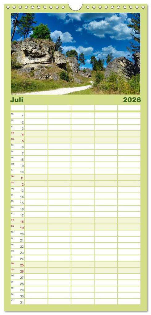 Weitere Ansicht: Familienplaner 2026 - Rund um Göppingen mit 5 Spalten (Wandkalender, 21 x 45 cm) CALVENDO | Klaus-Peter Huschka, Calvendo