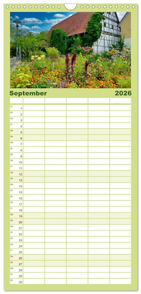 Weitere Ansicht: Familienplaner 2026 - Rund um Göppingen mit 5 Spalten (Wandkalender, 21 x 45 cm) CALVENDO | Klaus-Peter Huschka, Calvendo