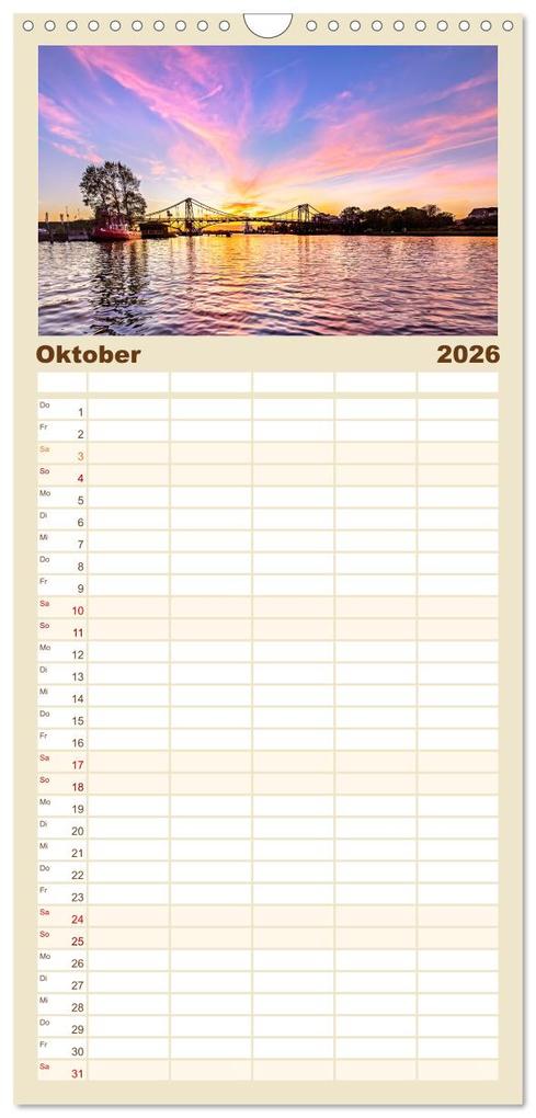 Weitere Ansicht: Familienplaner 2026 - NORDSEE-VERLIEBT mit 5 Spalten (Wandkalender, 21 x 45 cm) CALVENDO | Andrea Dreegmeyer, Calvendo