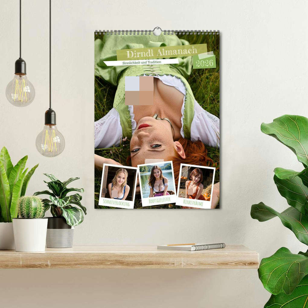 Weitere Ansicht: Dirndl Almanach (Wandkalender 2026 DIN A3 hoch), CALVENDO Monatskalender | Calvendo, Peter Balan