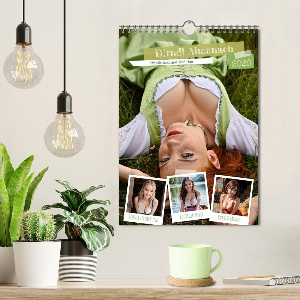 Weitere Ansicht: Dirndl Almanach (Wandkalender 2026 DIN A4 hoch), CALVENDO Monatskalender | Calvendo, Peter Balan
