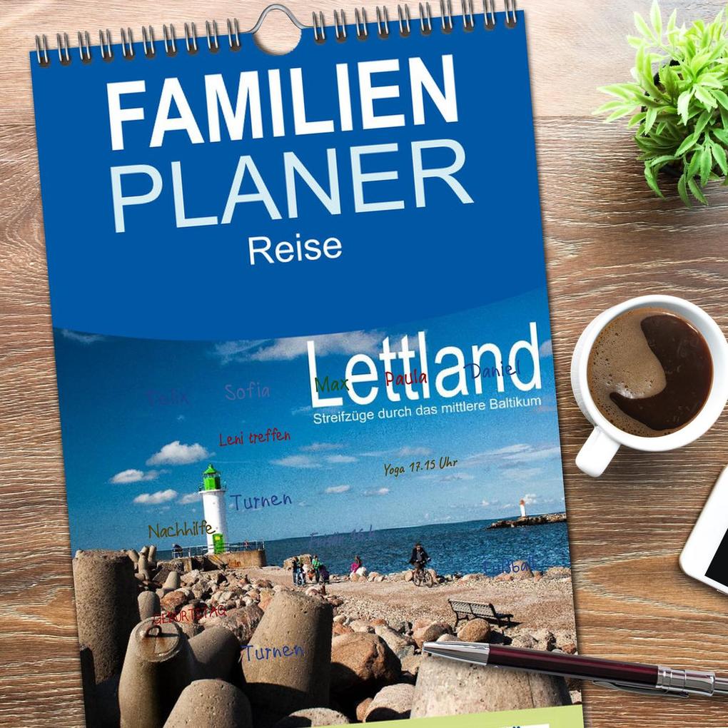 Weitere Ansicht: Familienplaner 2026 - Lettland - Streifzüge durch das mittlere Baltikum mit 5 Spalten (Wandkalender, 21 x 45 cm) CALVENDO | Calvendo, Christian Hallweger
