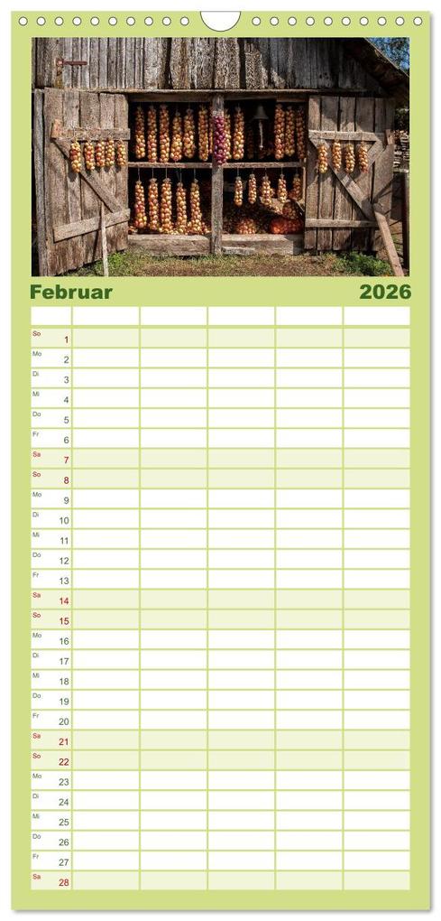 Weitere Ansicht: Familienplaner 2026 - Lettland - Streifzüge durch das mittlere Baltikum mit 5 Spalten (Wandkalender, 21 x 45 cm) CALVENDO | Calvendo, Christian Hallweger