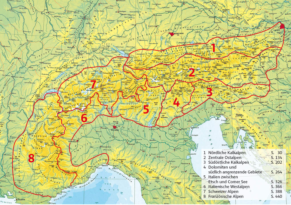 Weitere Ansicht: Klettersteigatlas Alpen | Iris Kürschner, Mark Zahel