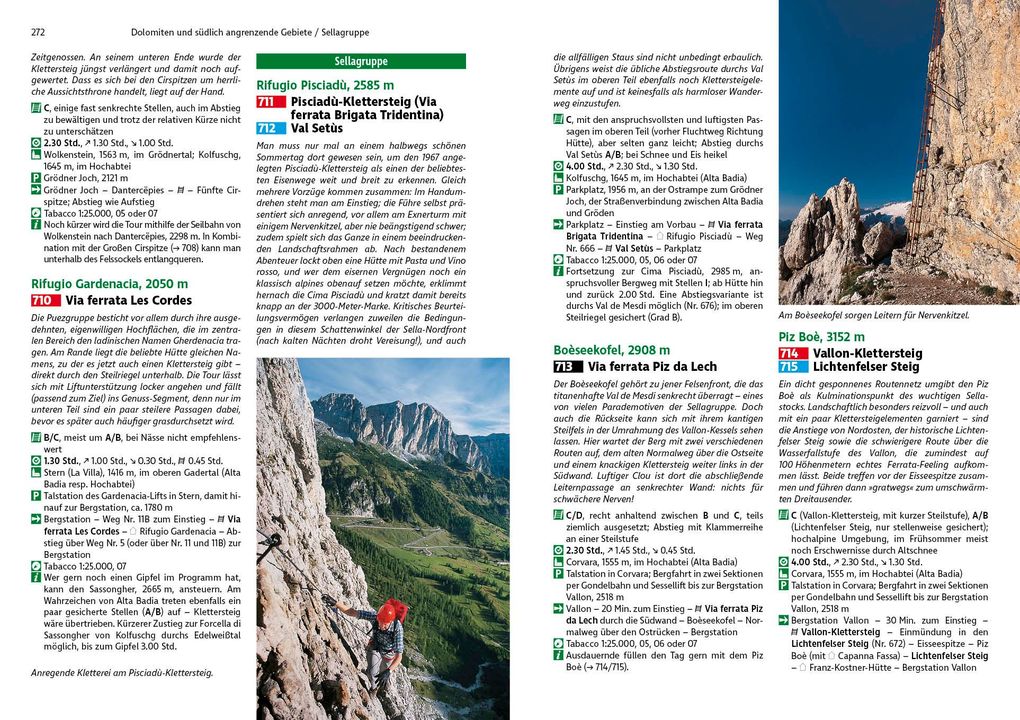 Weitere Ansicht: Klettersteigatlas Alpen | Iris Kürschner, Mark Zahel