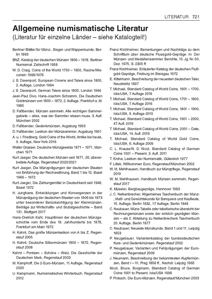 Weitere Ansicht: Großer deutscher Münzkatalog | Hermann Junghans, Dieter Faßbender