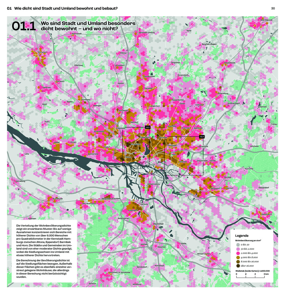 Weitere Ansicht: Stadt-Umland-Atlas Hamburg