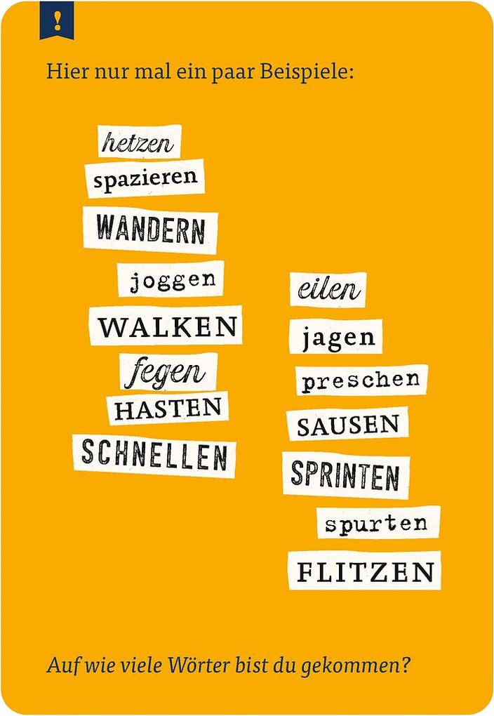 Weitere Ansicht: Das große Quiz der Synonyme | Nicola Berger