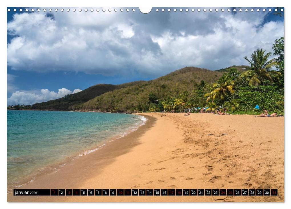 Weitere Ansicht: Guadeloupe (Calendrier mural 2026 DIN A3 vertical), CALVENDO calendrier mensuel | Calvendo, Peter Schickert