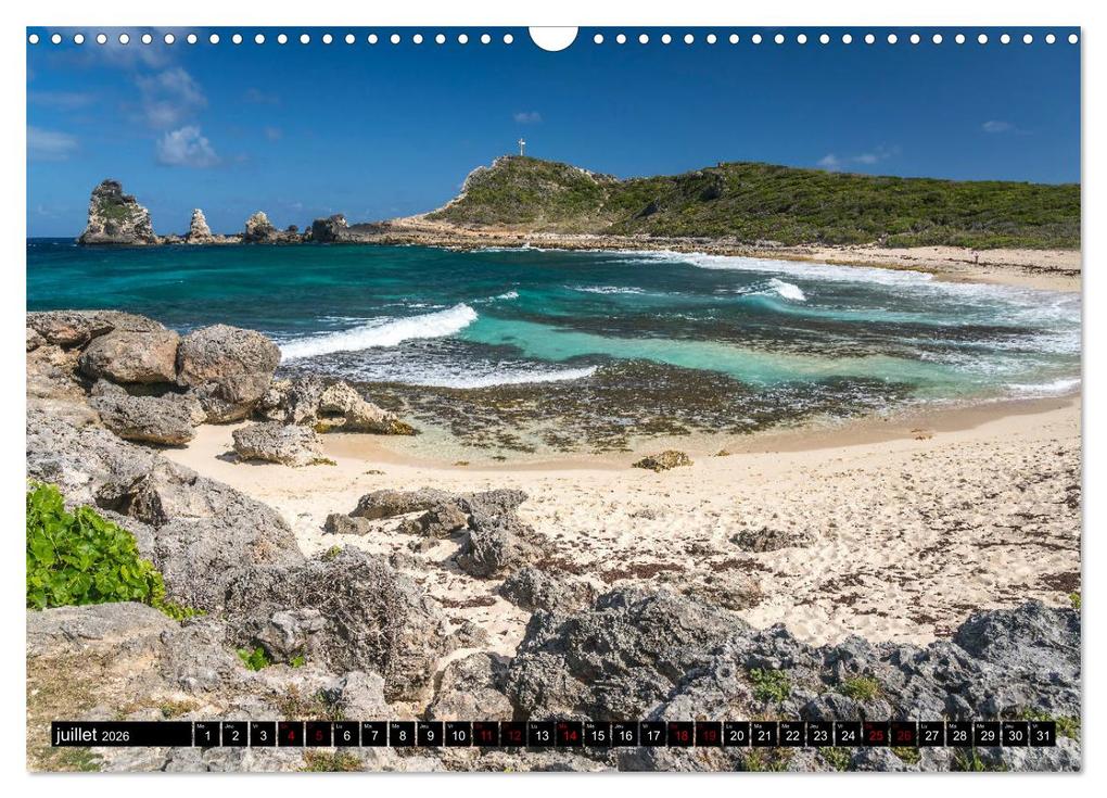Weitere Ansicht: Guadeloupe (Calendrier mural 2026 DIN A3 vertical), CALVENDO calendrier mensuel | Calvendo, Peter Schickert
