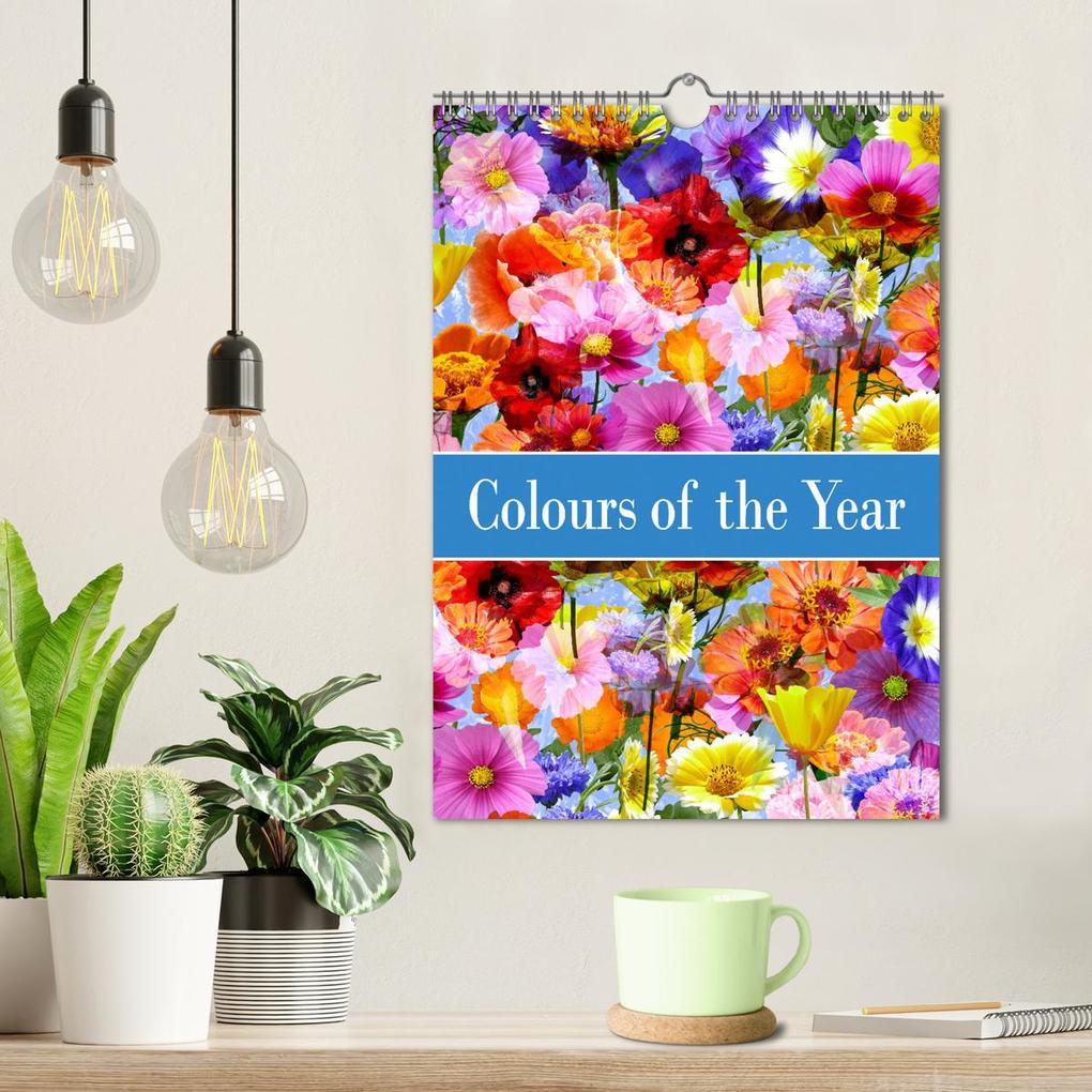 Weitere Ansicht: Colours of the Year (Wall Calendar 2026 DIN A4 portrait), CALVENDO 12 Month Wall Calendar | Calvendo, Christine B-B Müller