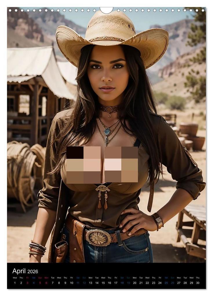 Weitere Ansicht: Saddle Sirens (Wall Calendar 2026 DIN A3 portrait), CALVENDO 12 Month Wall Calendar | Calvendo, Ally Bee