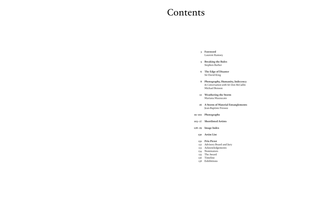 Weitere Ansicht: Prix Pictet | Heidi Lightfoot & Co