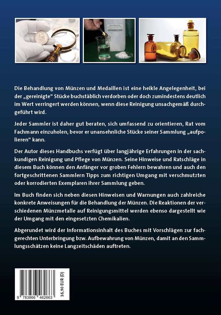 Weitere Ansicht: Handbuch zur Münzpflege | Wolfgang J. Mehlhausen