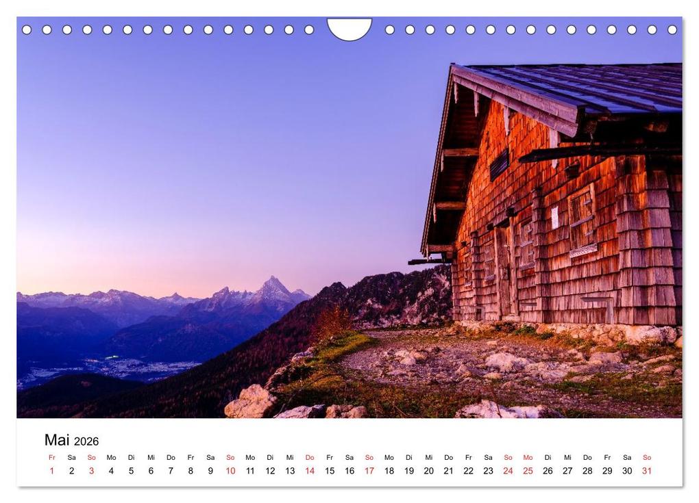 Weitere Ansicht: Berchtesgadener Berge im Licht (Wandkalender 2026 DIN A4 quer), CALVENDO Monatskalender | Herbert Berger, Calvendo
