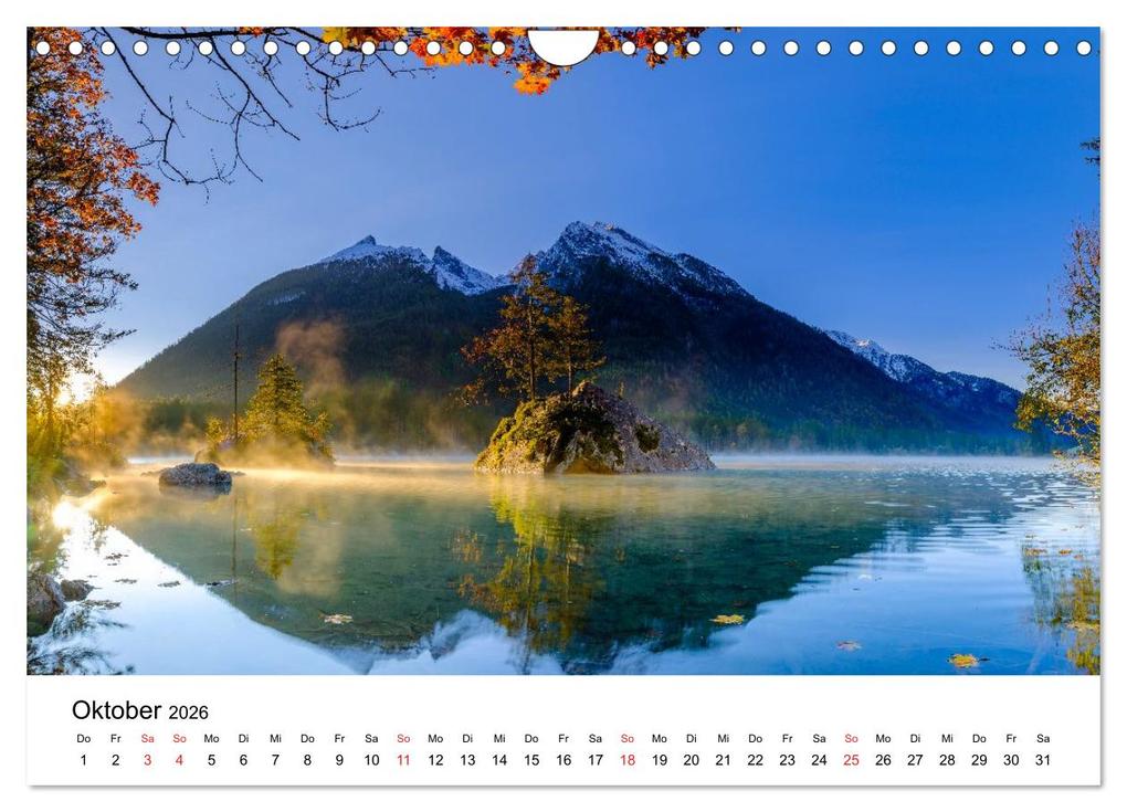 Weitere Ansicht: Berchtesgadener Berge im Licht (Wandkalender 2026 DIN A4 quer), CALVENDO Monatskalender | Herbert Berger, Calvendo