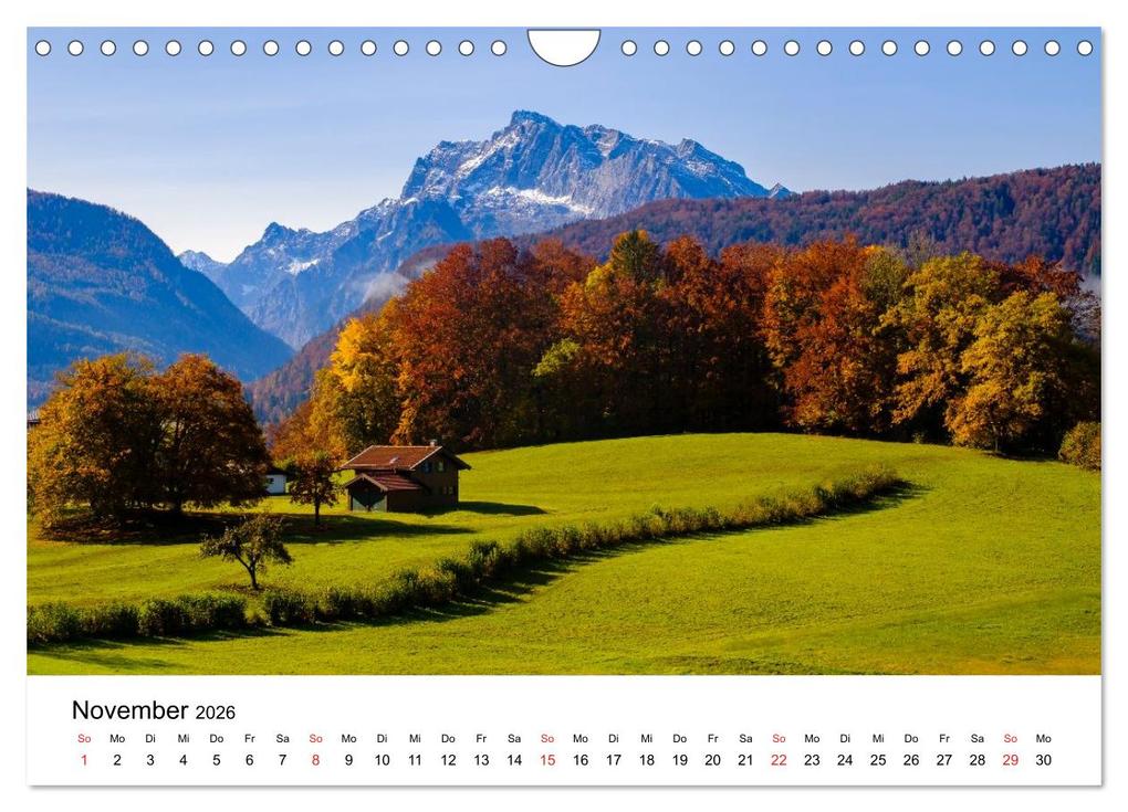 Weitere Ansicht: Berchtesgadener Berge im Licht (Wandkalender 2026 DIN A4 quer), CALVENDO Monatskalender | Herbert Berger, Calvendo