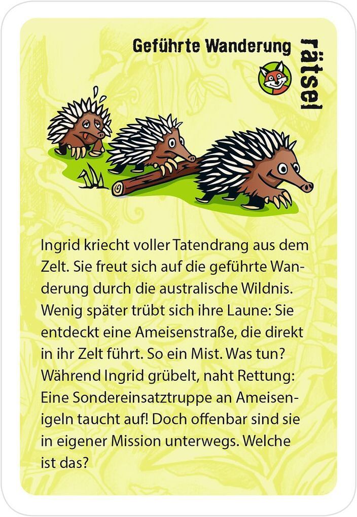 Weitere Ansicht: black stories junior Tierisch wild! | Andrea Köhrsen