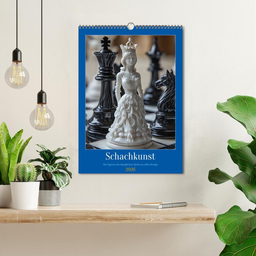 Weitere Ansicht: Schachkunst (Wandkalender 2026 DIN A3 hoch), CALVENDO Monatskalender | Kerstin Waurick, Calvendo