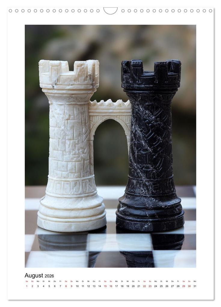 Weitere Ansicht: Schachkunst (Wandkalender 2026 DIN A3 hoch), CALVENDO Monatskalender | Kerstin Waurick, Calvendo